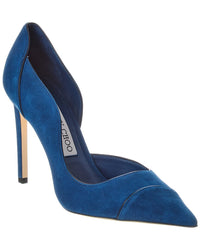 Jimmy Choo Jimmy Choo Brigitte 100 Suede Pump