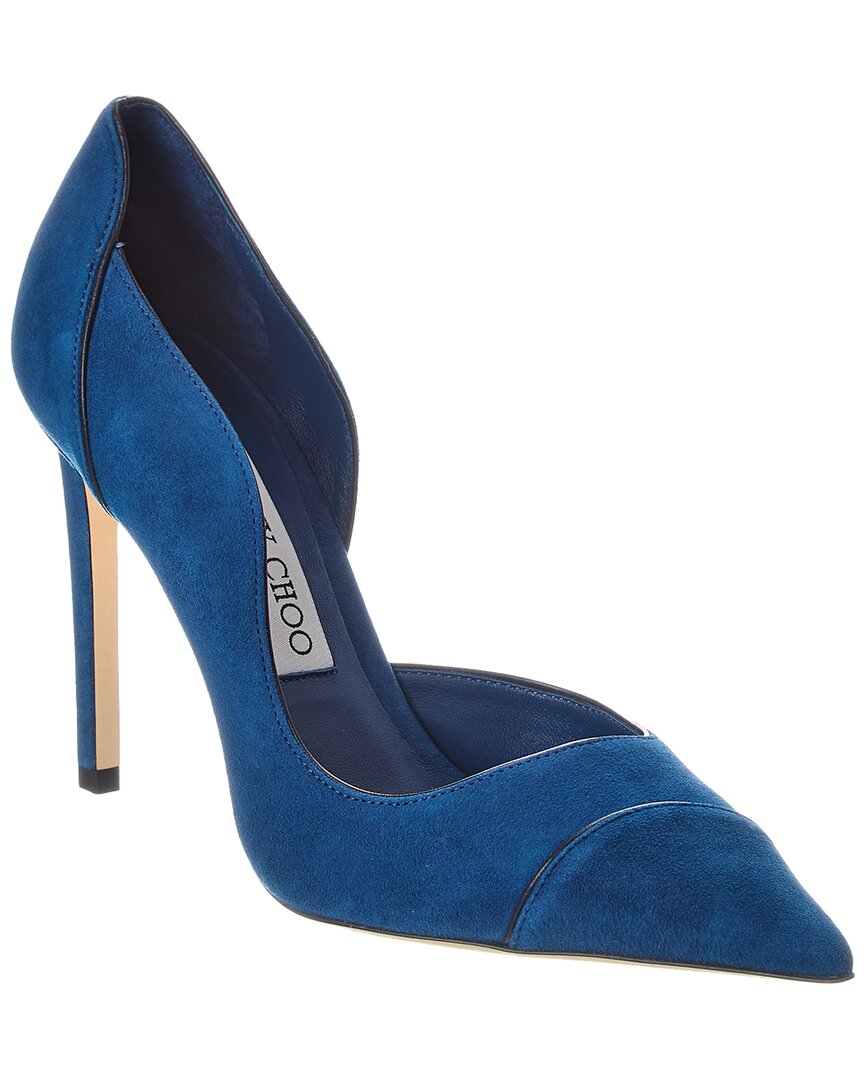 Jimmy Choo Jimmy Choo Brigitte 100 Suede Pump