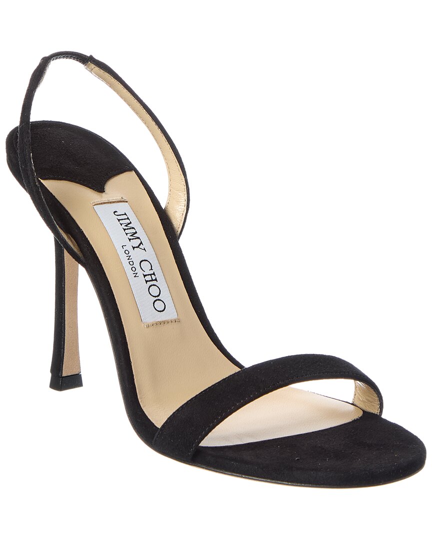 Jimmy Choo Jenn 100 Suede Sandal