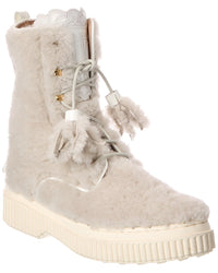 TOD's Tod’S Shearling & Leather Boot