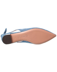 Aquazzura Bow Tie Suede Ballet Flat