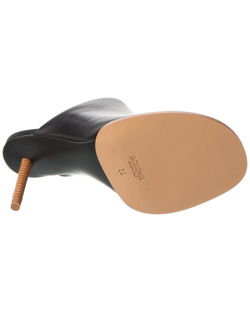 Jacquemus Les Mules Rond Carre Leather Mule – Bluefly