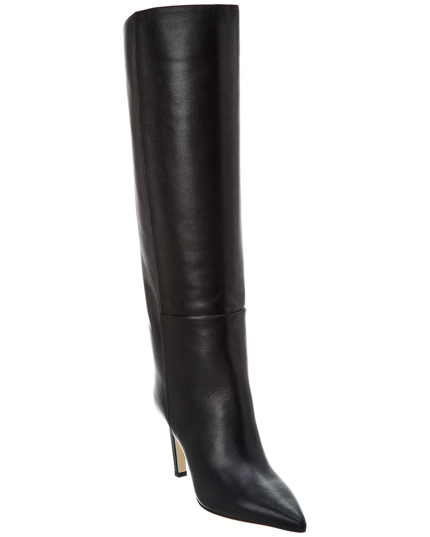 Jimmy Choo Alizze Kb 85 Leather Knee-High Boot