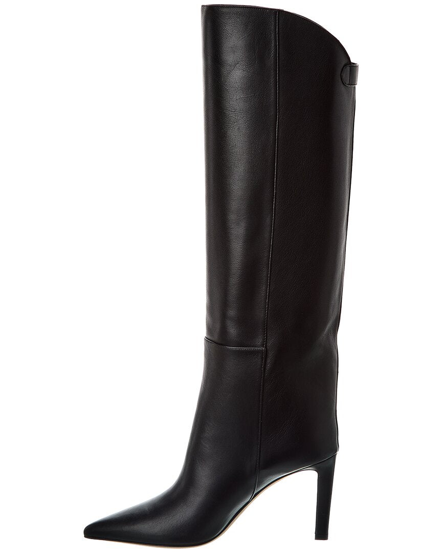 Jimmy Choo Alizze Kb 85 Leather Knee-High Boot