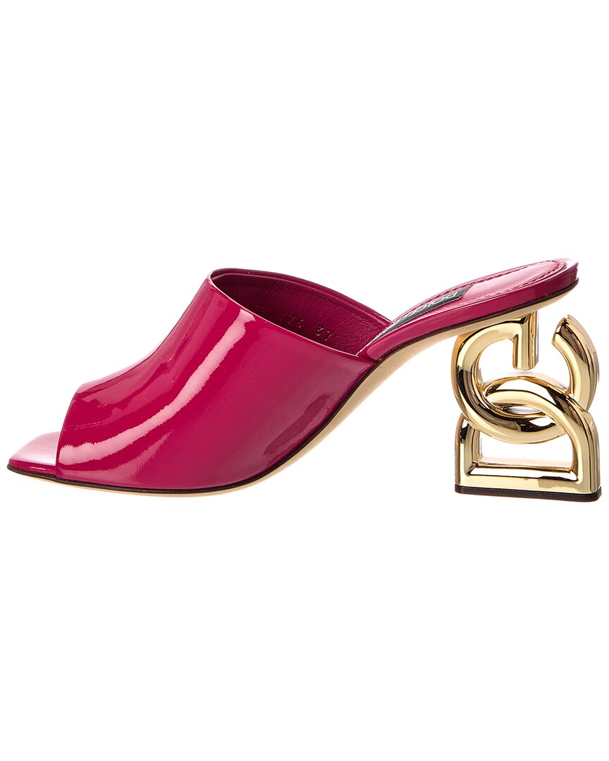 Dolce & Gabbana Dolce & Gabbana Dg Pop Patent Sandal