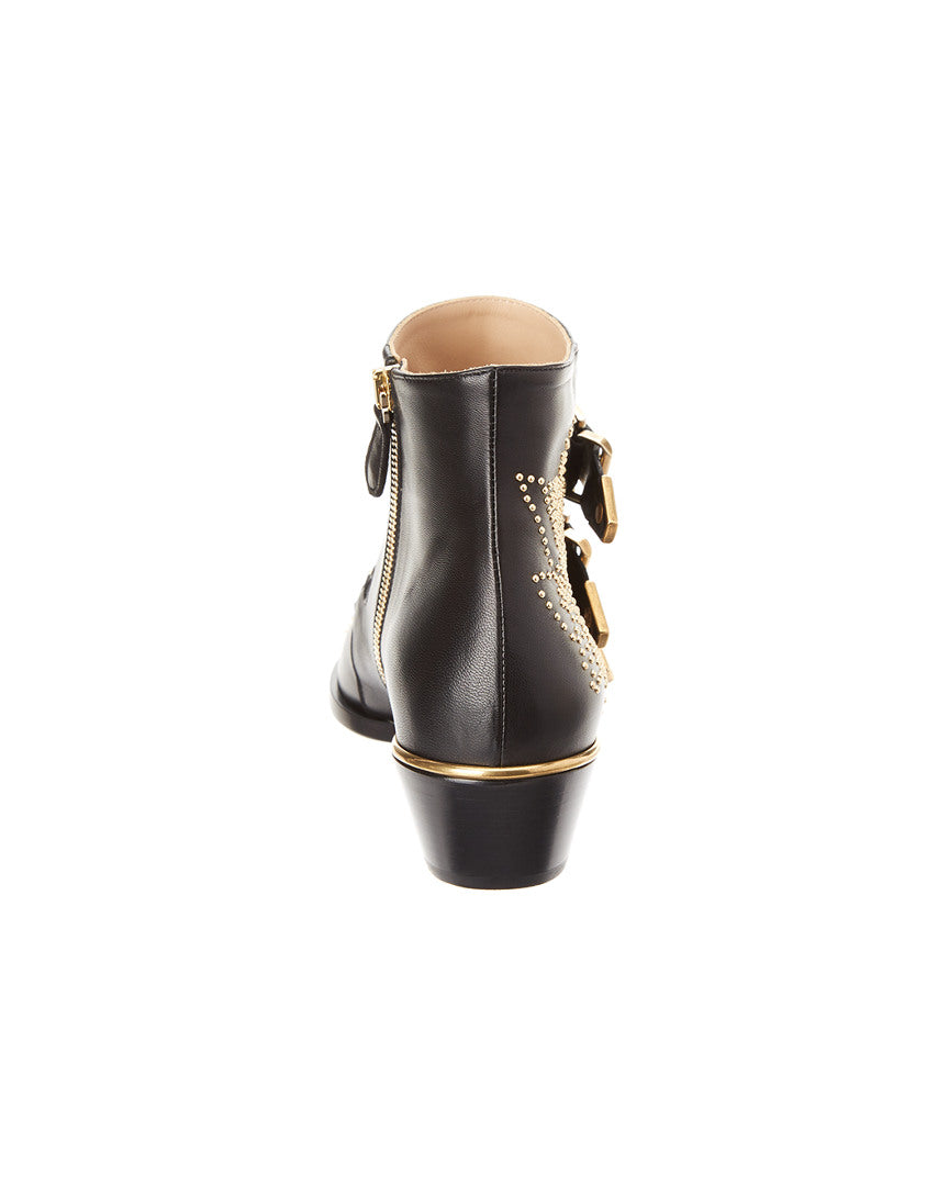 Chloé Chloé Susanna Studded Leather Bootie