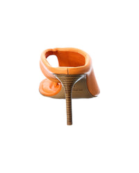 Jacquemus Les Mules Limone Leather Sandal