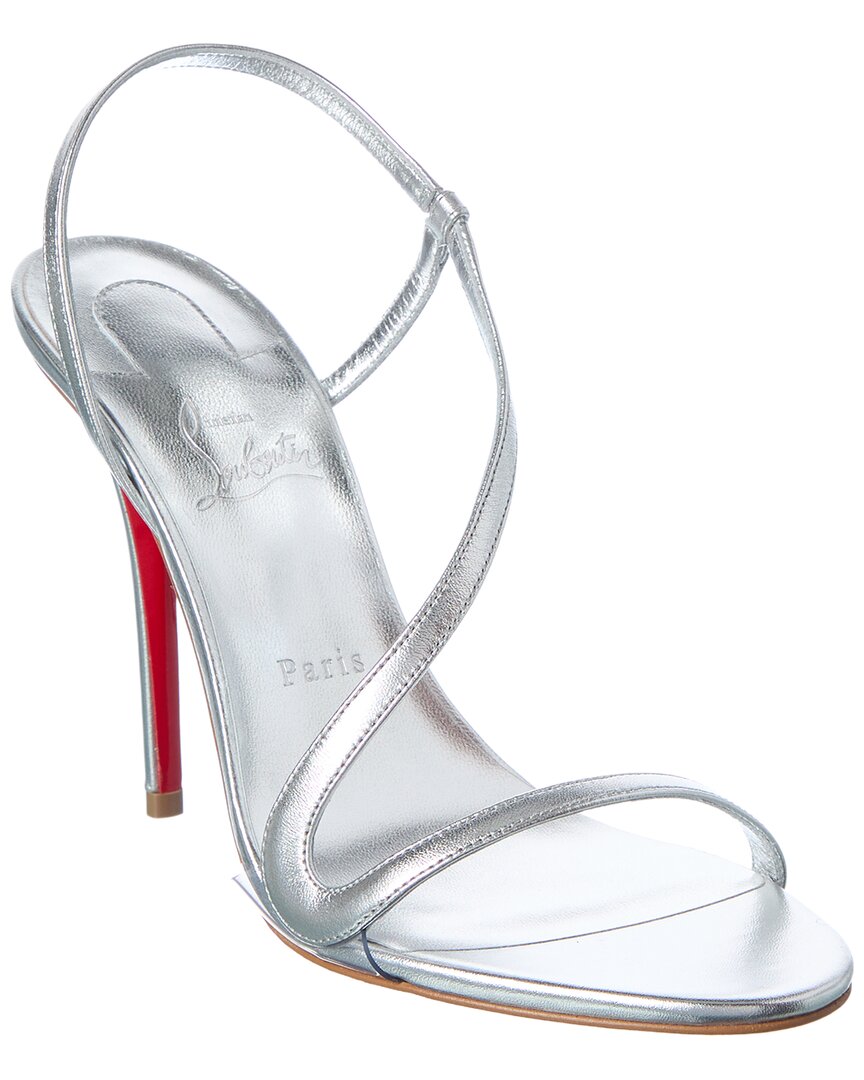 Christian Louboutin Christian Louboutin Rosa Z 100 Leather Sandal