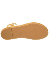 Valentino Vlogo Signature Leather Sandal