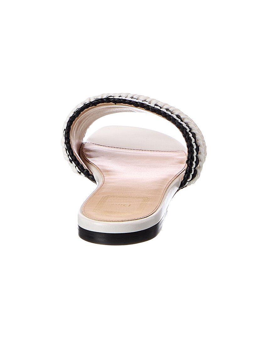 Dior Dior Woven Raffia Sandal