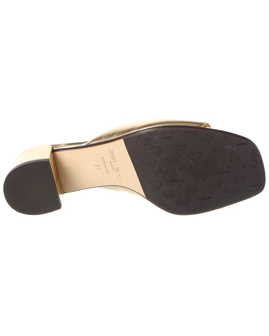Jimmy Choo Dina 45 Leather Sandal