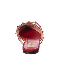 Valentino Valentino Rockstud Caged Suede Mule