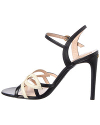 Valentino Vlogo 100 Leather Sandal
