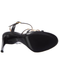 Valentino Vlogo 100 Leather Sandal
