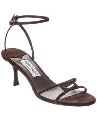Jimmy Choo 1998 Leo 65 Suede Sandal