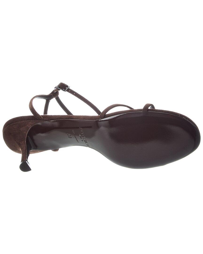 Jimmy Choo 1998 Leo 65 Suede Sandal