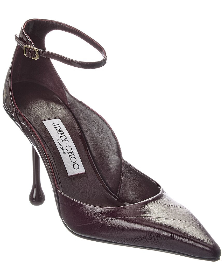 Jimmy Choo Quinci 95 Leather Pump