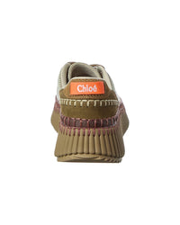 Chloé Chloé Nama Canvas & Suede Sneaker