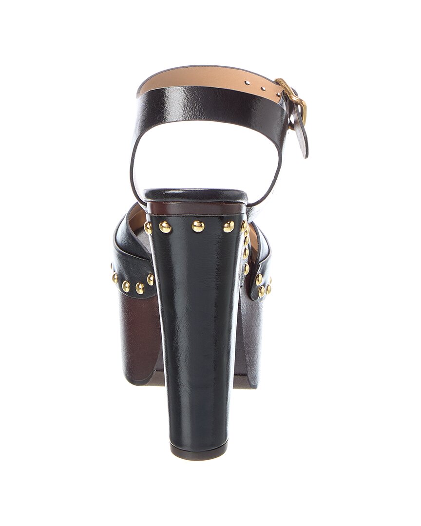 Chloé Chloé Meret Leather Platform Clog
