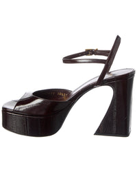 FENDI Fendi Arco Leather Platform Sandal
