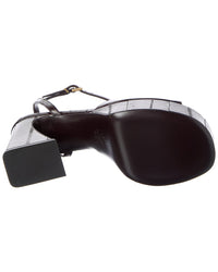 FENDI Fendi Arco Leather Platform Sandal