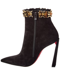 Christian Louboutin Christian Louboutin Astrospikes 100 Suede Bootie