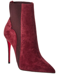 Christian Louboutin Christian Louboutin Chelsea Chick 100 Suede Bootie
