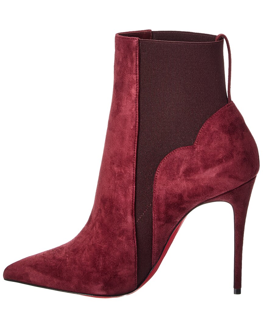 Christian Louboutin Christian Louboutin Chelsea Chick 100 Suede Bootie