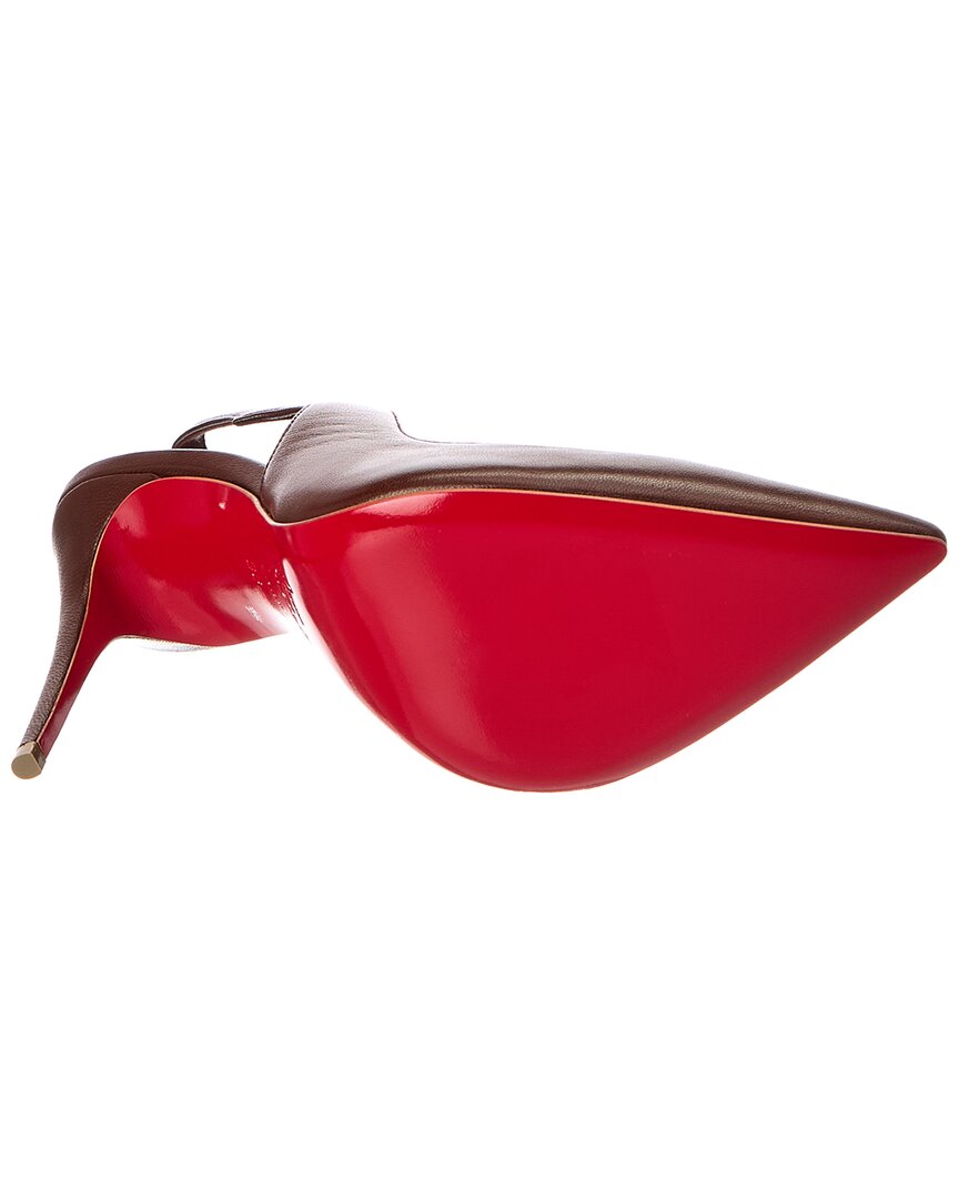 Christian Louboutin Christian Louboutin 100 Leather Slingback Pump