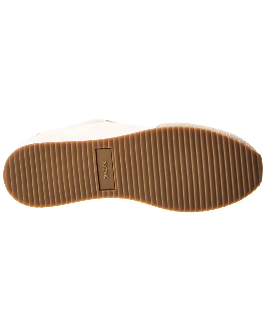 TOTEME Toteme Flex Suede & Canvas Sneaker