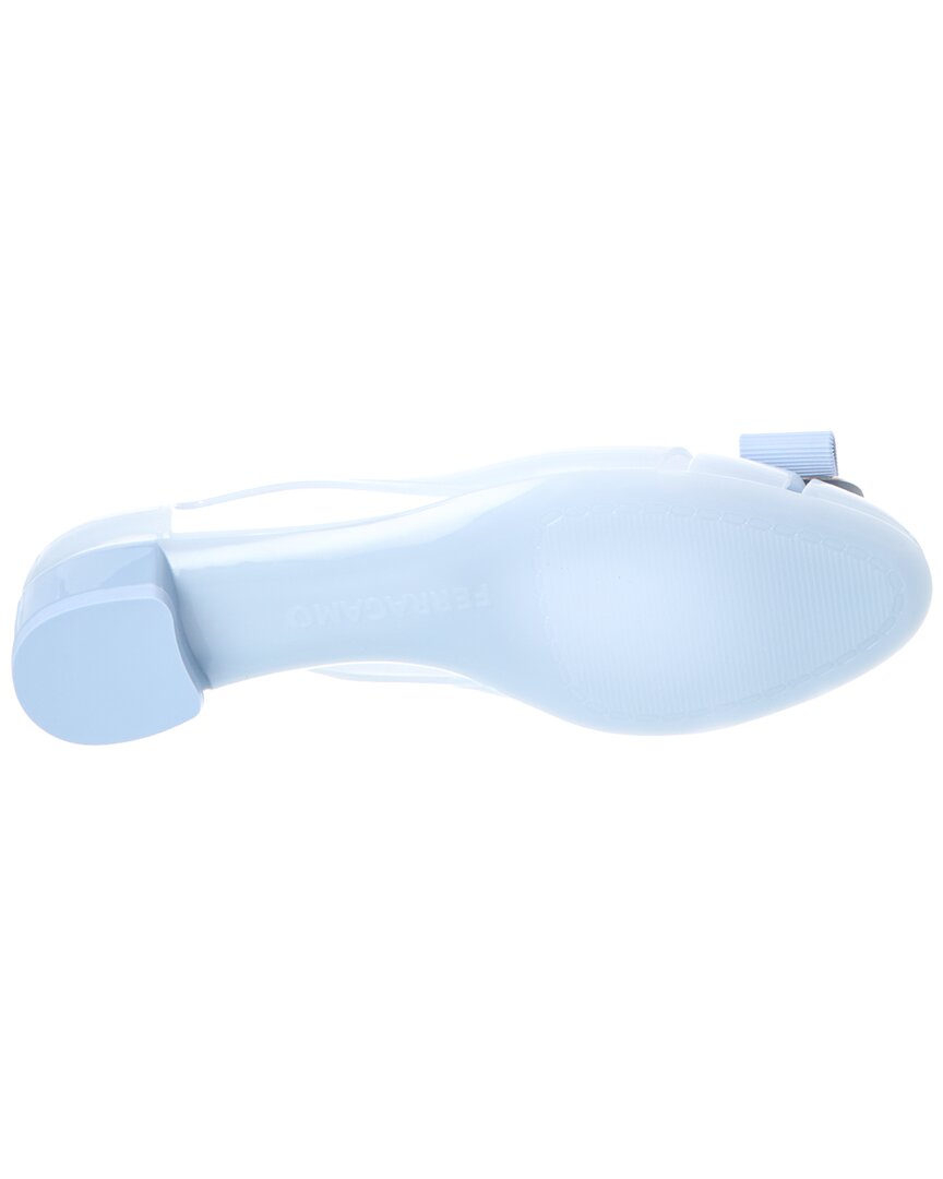 Ferragamo Ferragamo New Vara Jelly Ballet Flat