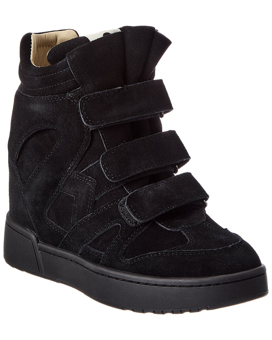 Isabel Marant Isabel Marant Im3 Suede Wedge Sneaker