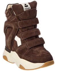 Isabel Marant Isabel Marant Balskee Suede High-Top Sneaker