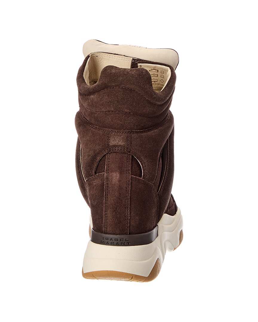 Isabel Marant Isabel Marant Balskee Suede High-Top Sneaker