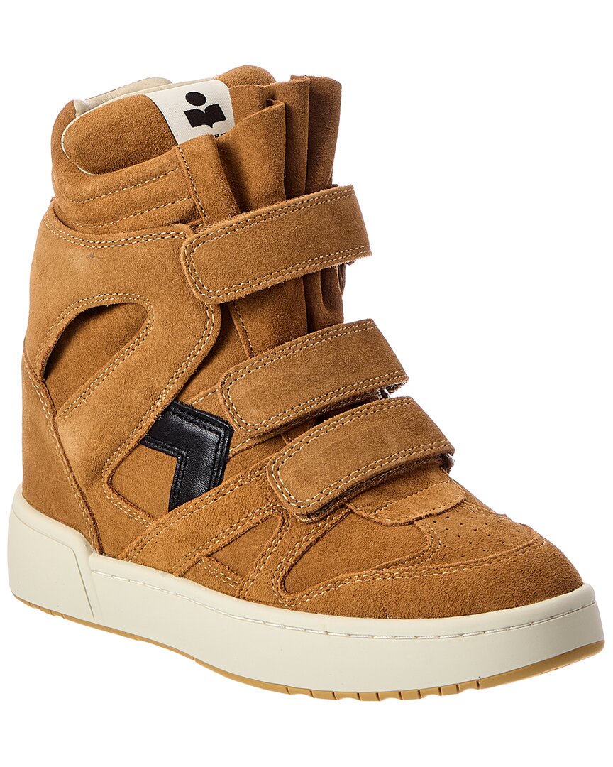 Isabel Marant Isabel Marant Im3 Suede Wedge Sneaker