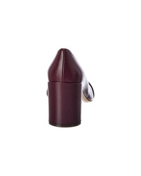 Ferragamo Ferragamo Gancini Leather Pump