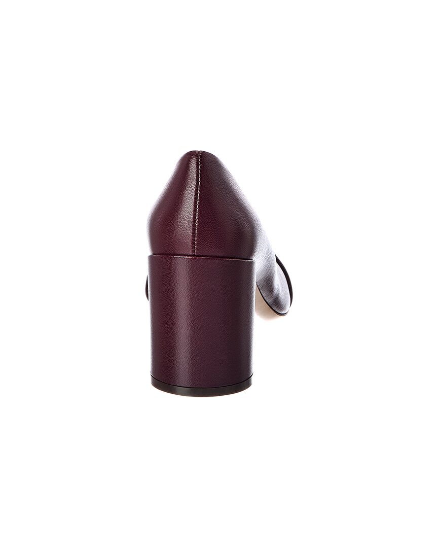 Ferragamo Ferragamo Gancini Leather Pump