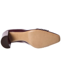 Ferragamo Ferragamo Gancini Leather Pump
