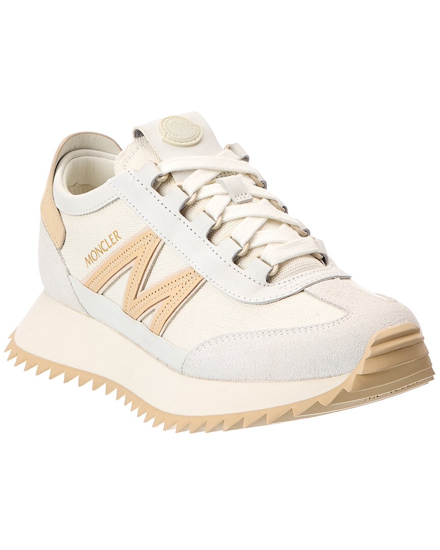 Moncler Moncler Pacey2 Canvas & Leather Sneaker