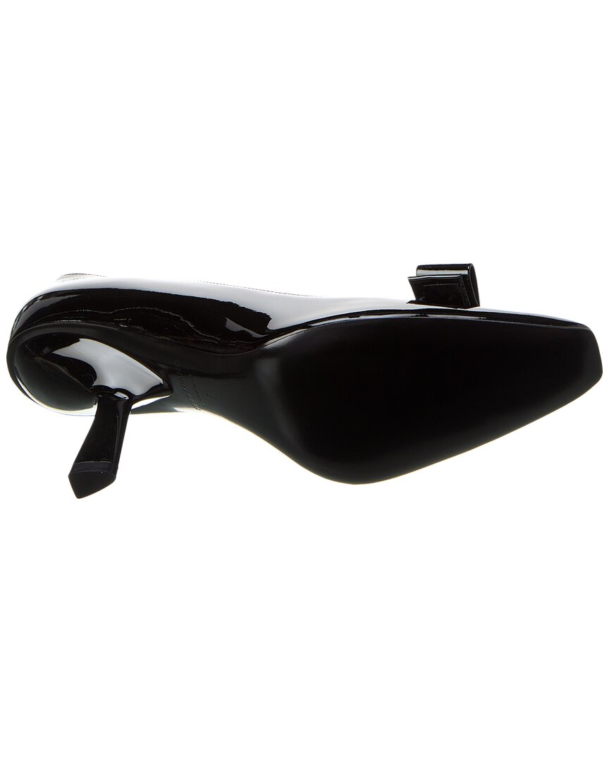 Ferragamo Anz Bow Patent Pump