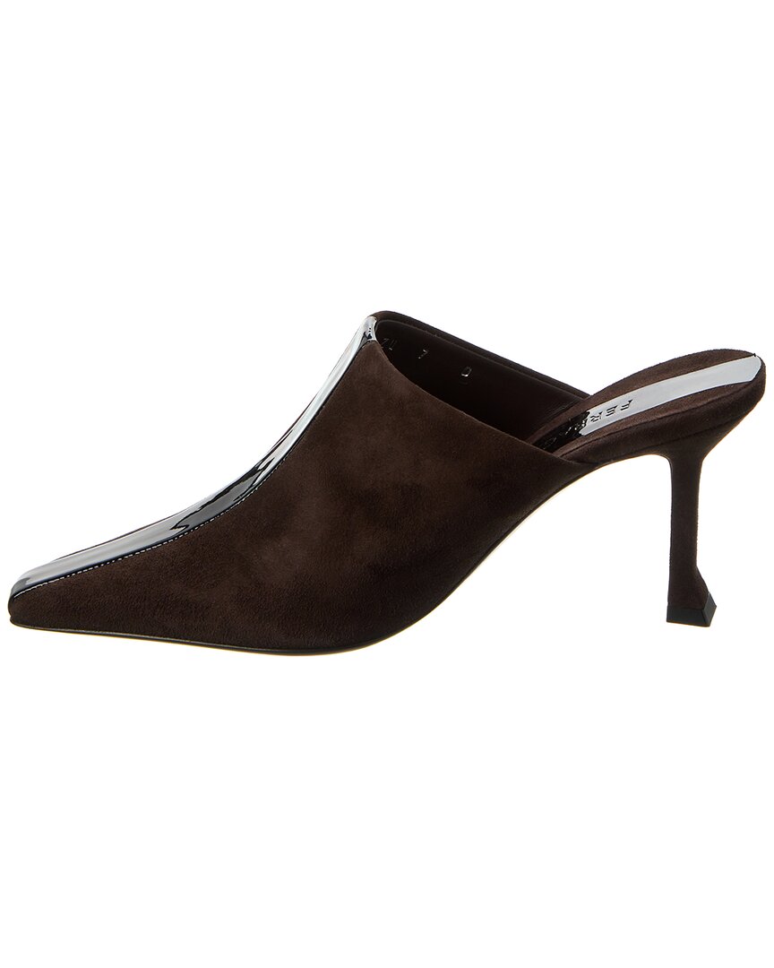 Ferragamo Graph Sophye Suede Mule