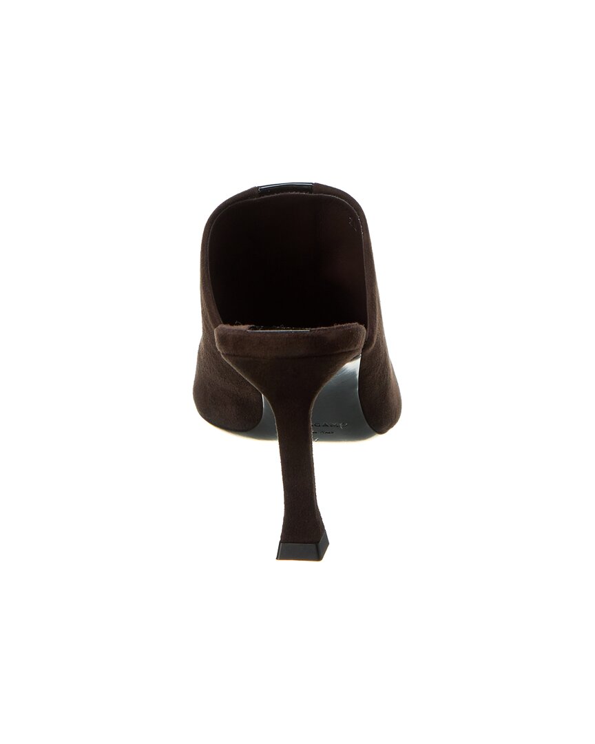Ferragamo Graph Sophye Suede Mule