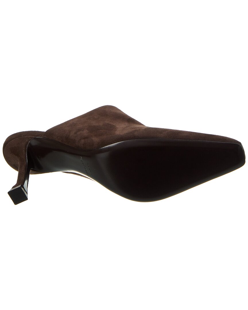 Ferragamo Graph Sophye Suede Mule