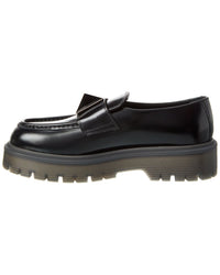 Valentino One Stud 45 Leather Loafer