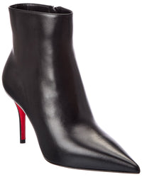 Christian Louboutin Christian Louboutin Miss Z 90 Leather Bootie