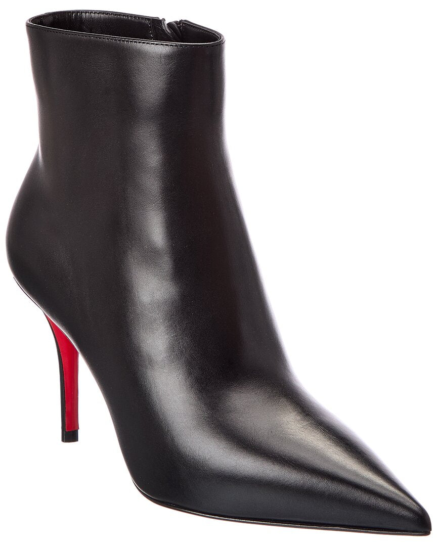 Christian Louboutin Christian Louboutin Miss Z 90 Leather Bootie