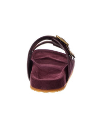 Burberry Burberry Check Suede Sandal