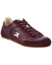 Burberry Burberry Knight Runner Leather & Suede Sneaker