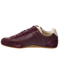 Burberry Burberry Knight Runner Leather & Suede Sneaker
