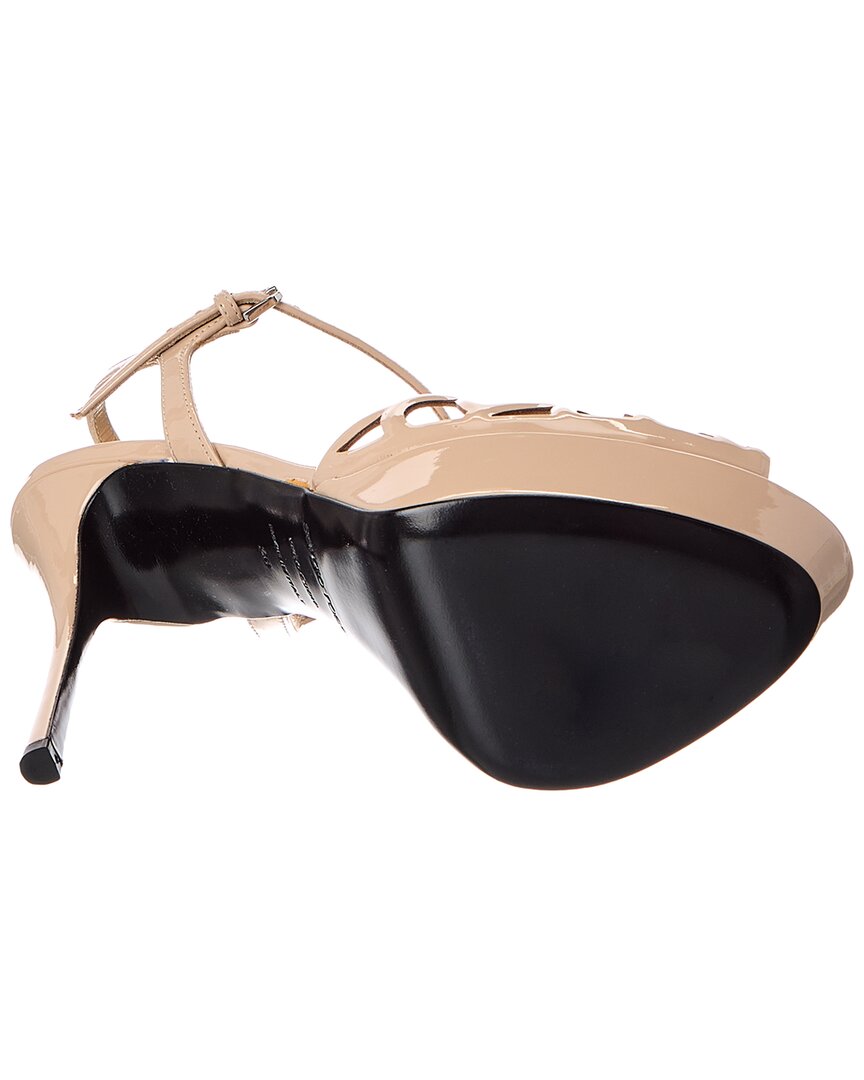 Sergio Rossi Sergio Rossi Mermaid 90 Patent Platform Sandal